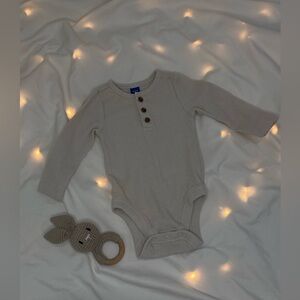 Old Navy | Cozy Beige Kids One Piece